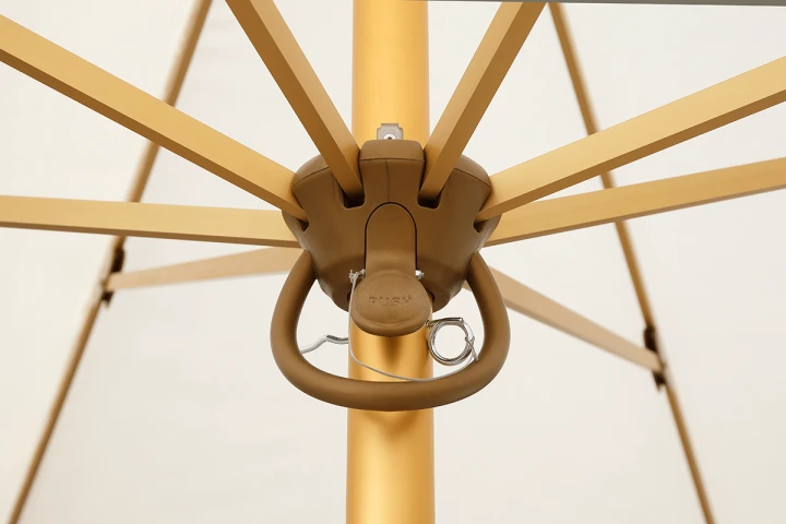 Parasol Optima 3,5x3,5m_kwadratowy