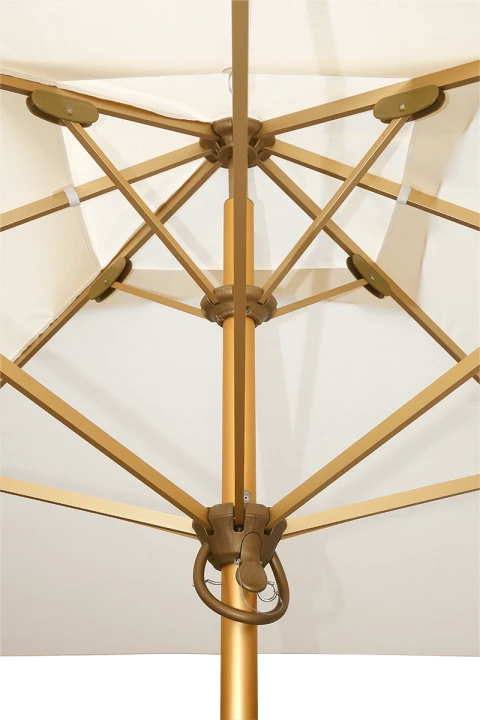 Parasol Optima 3,5x3,5m_kwadratowy