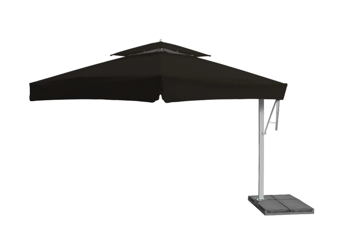 Parasol Floryda 3x3m_black