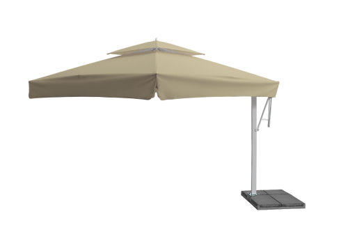 Parasol Floryda 3x3m_ecruB