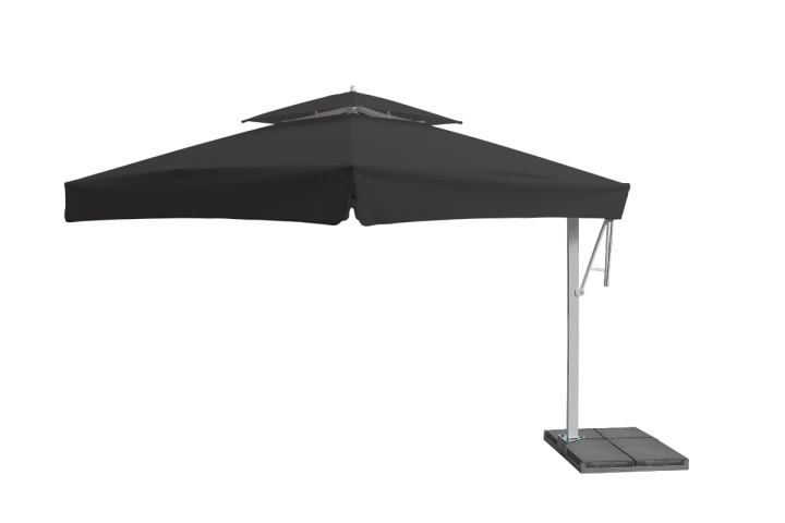 Parasol Floryda 3x3m_grey