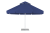 Parasol Pearl 4m_blue