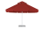 Parasol Pearl 4m_red